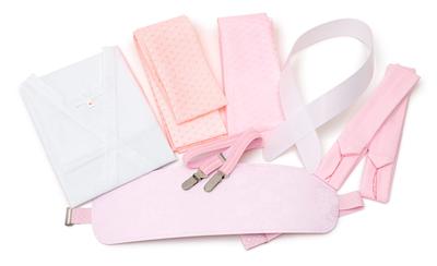[SOUBIEN] Soubien Easy 8-Piece Hakama Dressing Set (Kimono Slip, Collar Stiffener, Datejime, Waist Cord, Dressing Belt, Front Board) Japanese