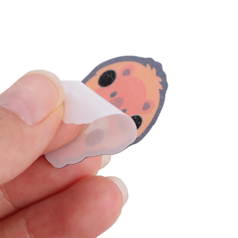 Cartoon Head Baby Care Fever Detection Thermometers Thermometer Temperature Test Forehead Sticker