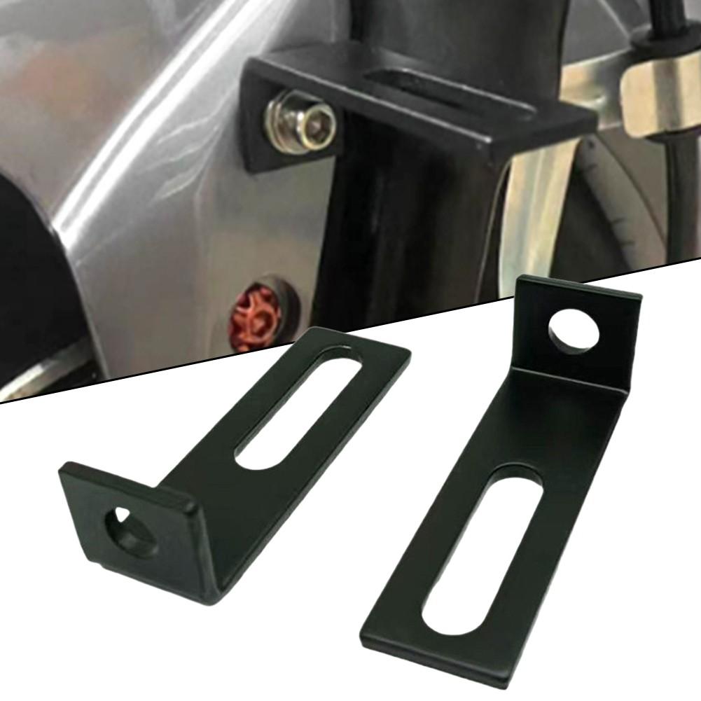 Adjustable Alloy Motorcycle Spotlight Brackets for Enhanced Lighting 2 PCS
