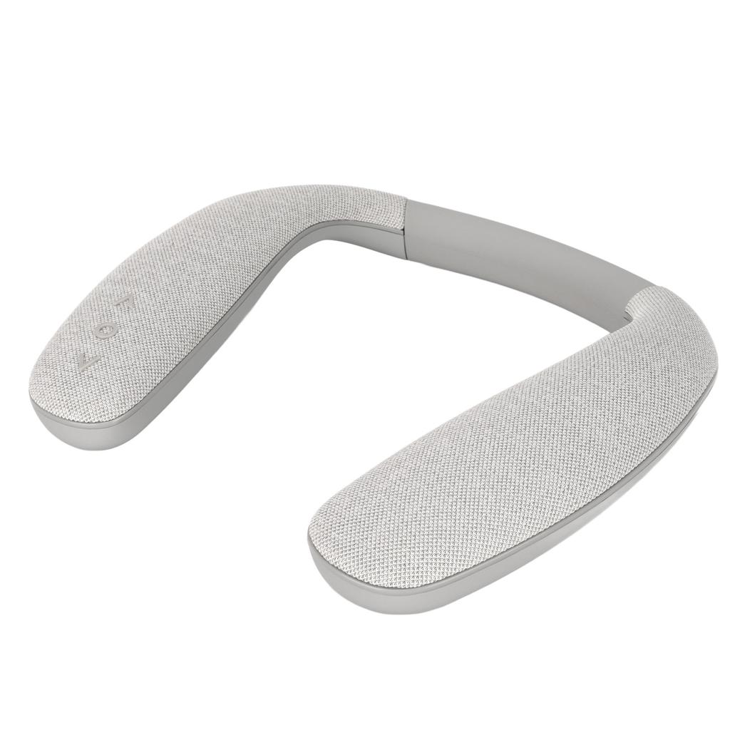 Bluetooth-Nackenbügellautsprecher, Stereo-Rauschunterdrückung, freihändiger, kabelloser tragbarer Lautsprecher mit Mikrofon