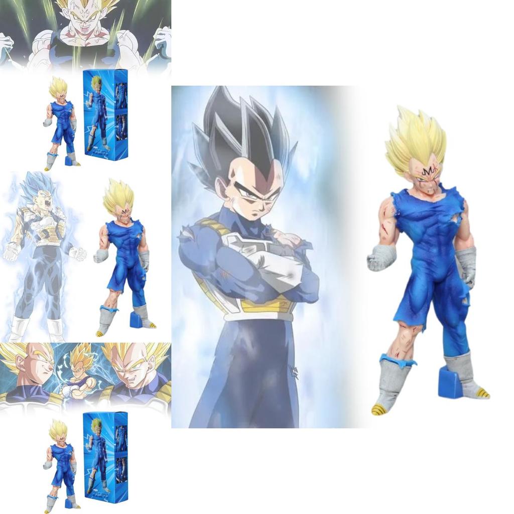 Colorful Dragon Ball Z Vegeta Action Figure Beautiful Saiyan Prince Collectible With Box