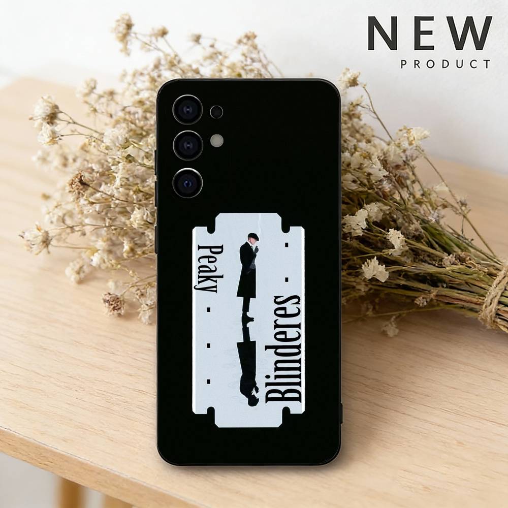 

TV P-Peaky Blinders tommy shelby Phone Case For Samsung S26,25,24,23,22,21,20,30,Ultra,Plus,Fe,Lite Black Shell Samsung S25Plus