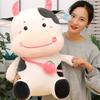 Simulation Cow Plush Toy Cattle Kid's Accompany Dolls Cute Milk Cow Plush Doll  Home Decor