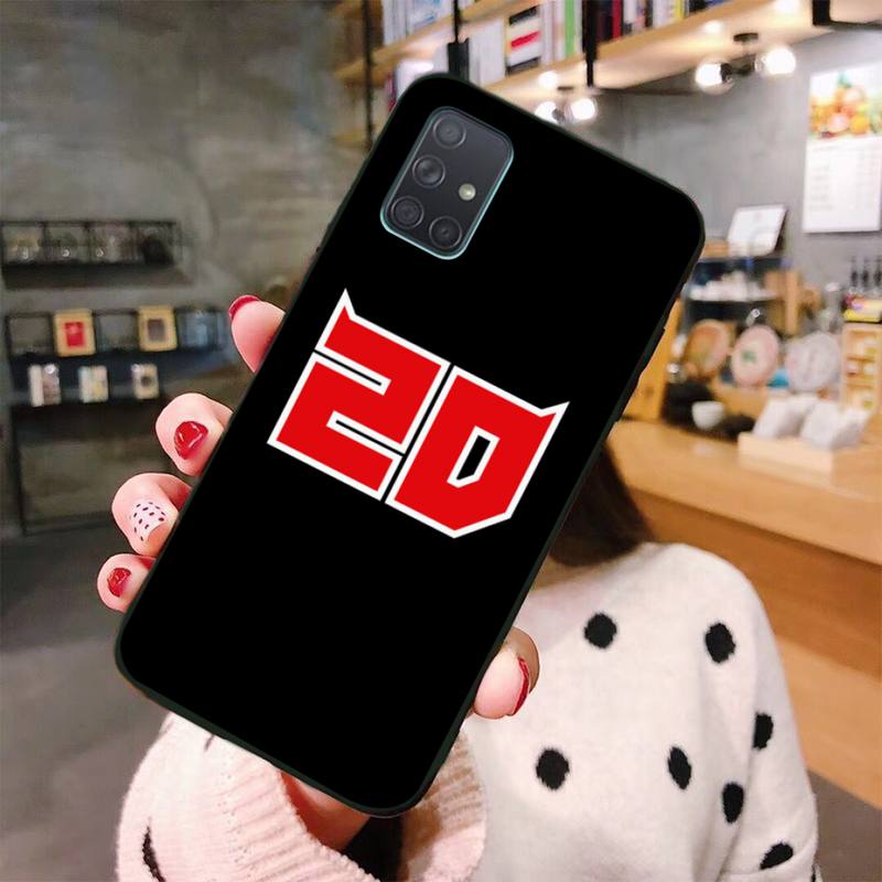 Fabio Quartararo No. 20 Phone Case For Samsung Galaxy A21S A01 A11 A31 A81 A10 A20E A30 A40 A50 A70 A80 A71 A51