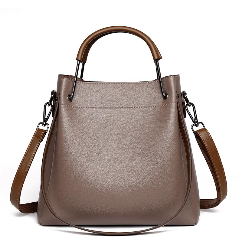 Women's Bag Large Capacity Bucket Bag Women's Single Shoulder Crossbody Bag Fashion All Matching Color Handbag