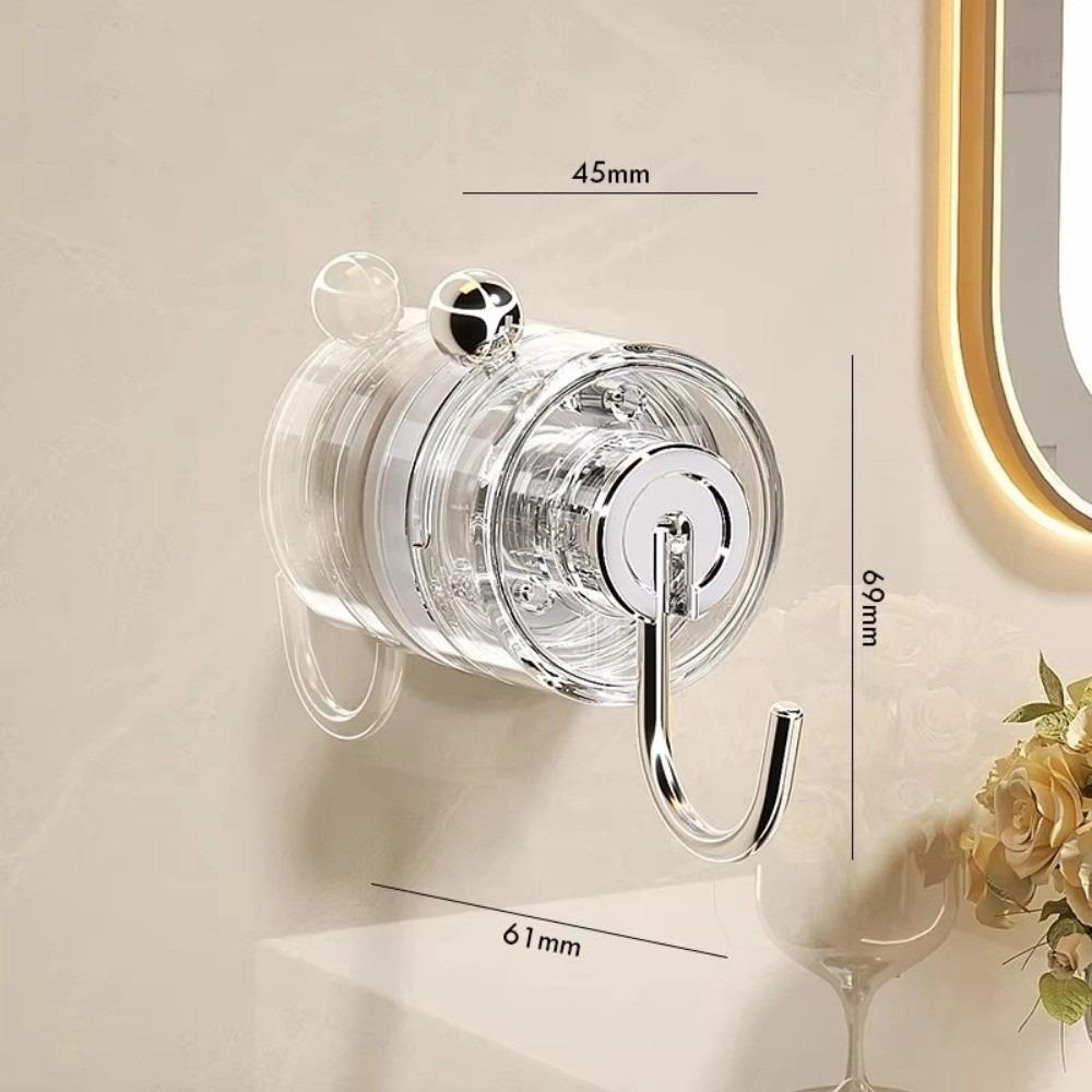 

Rotating Swivel Hook Mini Non-marking Sticky Hook Portable Suction Cup Hook Bathroom Kitchen