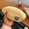 Floral Beret Embroidery Hat Women Lightweight Breathable Caps Gifts Fashion