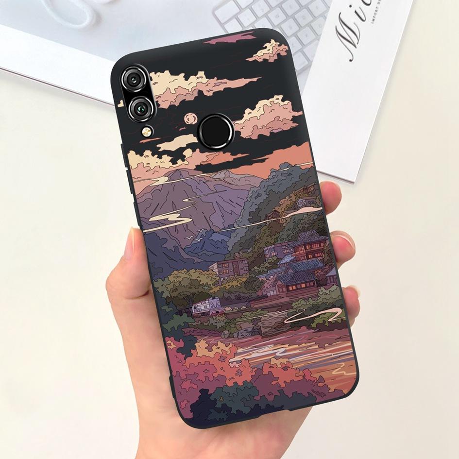 For Honor 8X Case  JSN-L11 JSN-L21 JSN-L22 Back Cover Luxury Marble Slim Soft Silicone Funda on Honor 8A 8C BKK-L21 Honor8X Capa