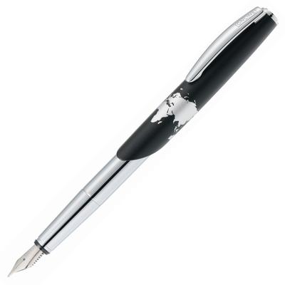 Online World Pen Fountain Medium Officially Imported Pen, Nib, Black, 30227,