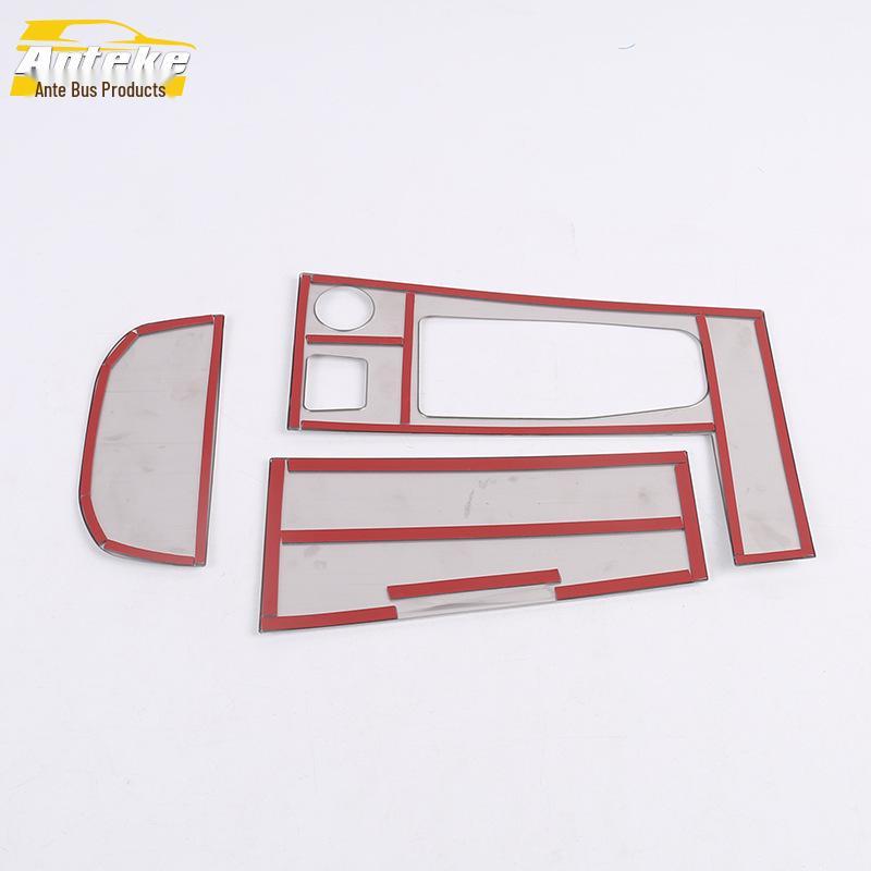 Compatible Gear Shift Panel Trim and Center Console Cup Holder Decorative Sticker for CS85.