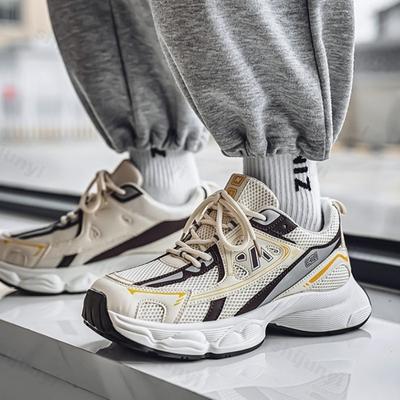Fashion Summer 2025 Mesh Breathable Casual Sports for Men Fashion Comfortable Shoes Thick Soled Shoed Height Increasing Chunky sneakers