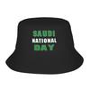 Kingdom Saudi Arabia Bucket Hats for Unisex Women Vocation Saudi National Day  Bob Hat for Hiking Caps