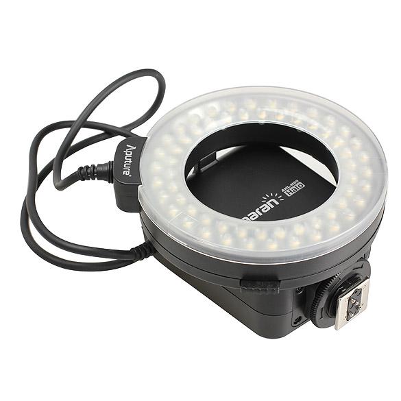 Aputure Light Macro Ring Flash For Nikon D3100 D7000 D5100 D80 60 LED