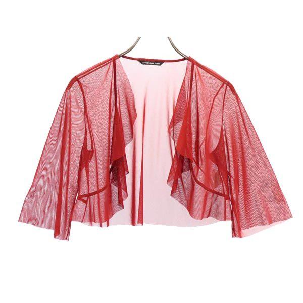 Vivienne Tam No Sleeve With Bolero One Piece 1 Red Setup Suit Women Used