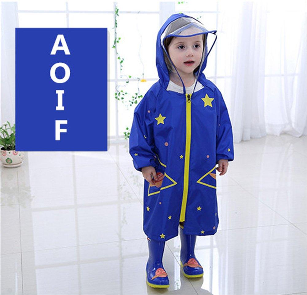 AOIF Top and Bottom Rain Kids Elementary School School 204610 Children's Raincoat, Set, Gear, Rainwear, Boys, Girls, Students, Raincoat,