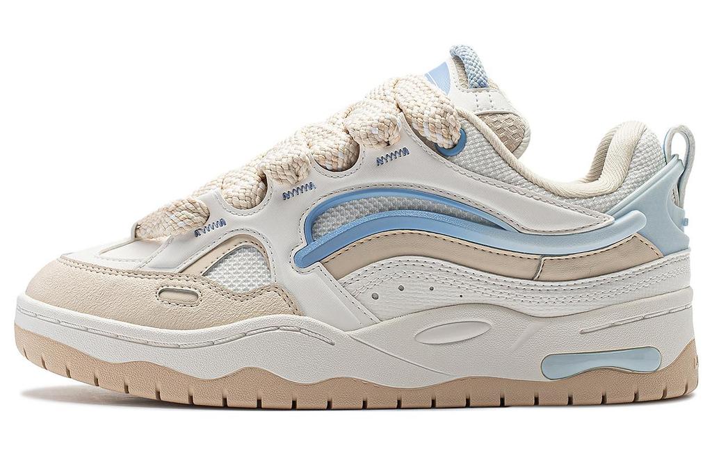 Li Ning Casual Shoes Women's Low Top Mist White/Dusty Khaki AGCT330-3