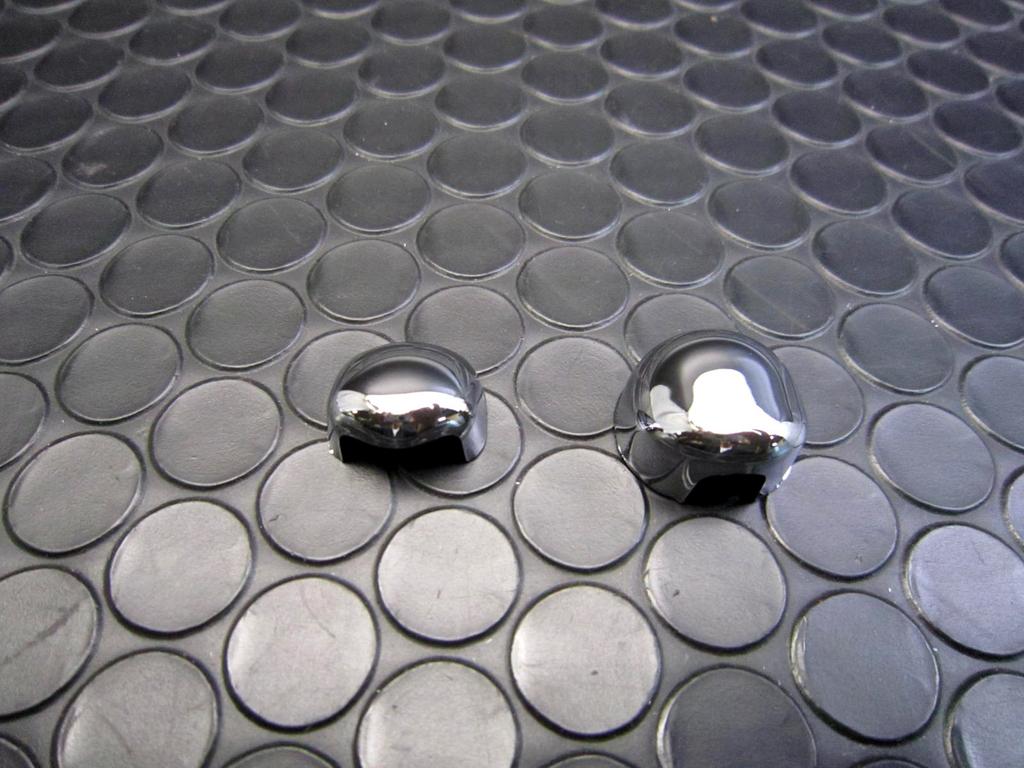 BRIGHTZ Chrome Washer Nozzle Cover for the Hijet Cargo Hybrid S320V Part Number 12139 [WASHER-006] (320V Modified) -