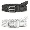 Woven Retro Women's Belt with Casual Pants Dress Waist Belt Women's Fashion