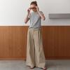 Elssibeui Lcve Label Ringer T-Shirts_Gray