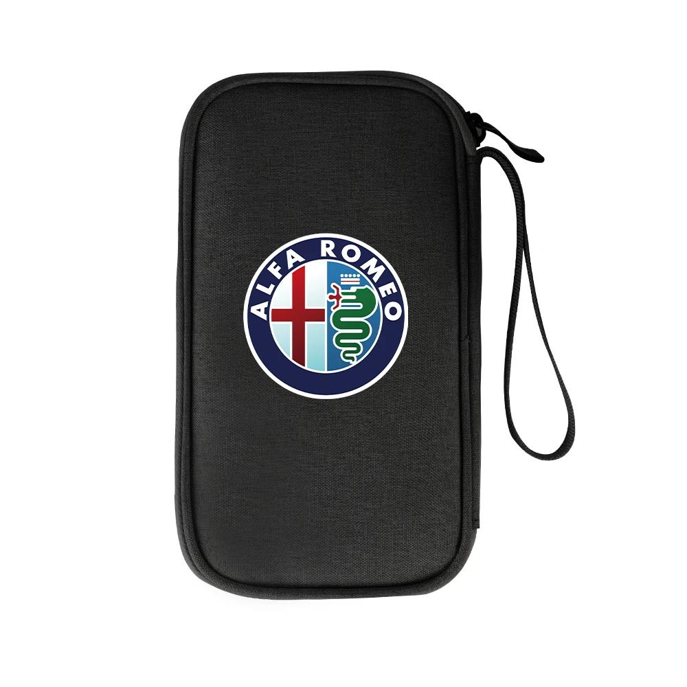 Bildekaler För Alfa Romeo 1 st Bil digitala Tillbehör Förvaringsväska USB-kabel Förvaringslåda För Alfa Romeo Giulietta GT 159 147 156 M