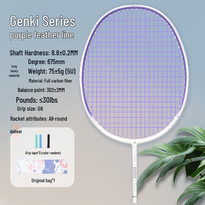 

Kawasaki Aurora Series Carbon Badminton Racket 5U