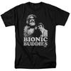 Camiseta Unissex Masculina Six Million Dollar Man Bionic Buddies Tamanhos Clássicos de TV S a 5XL
