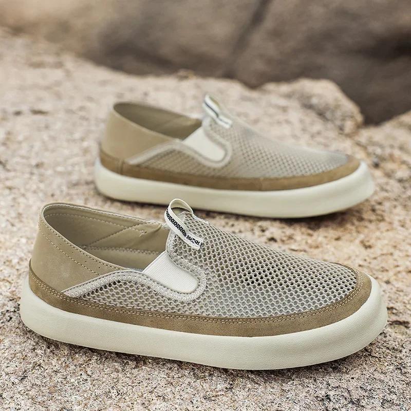 2025 new shoes Men's Breathable Mesh Casual Sneakers Original Comfort Lightweight Sports Running Shoes for Men shoes for man