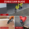 4 Stück Sägeblätter Oszillierendes Multitool Hakenmesser Klinge Multitool Sägeblätter zum Schneiden von weichen Materialien Dachschindeln, PVC Ca