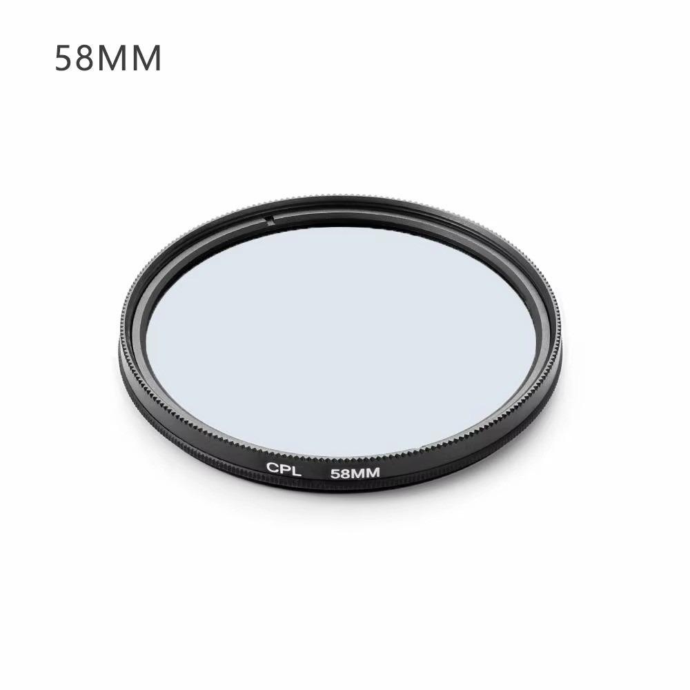 Multiple sizes CPL Filter Metal and Resins Polarizing Filter Camera Lens Filter  Outdoor Shooting