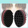 Premium Oval Curling Sponge For Afro Curls Versatile Styling Tool 145x95x55mm
