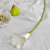 Künstliche Calla-Lilie Weiß Real Touch Kunstblume für Hochzeit Brautparty Party Zuhause Innen Dekoration