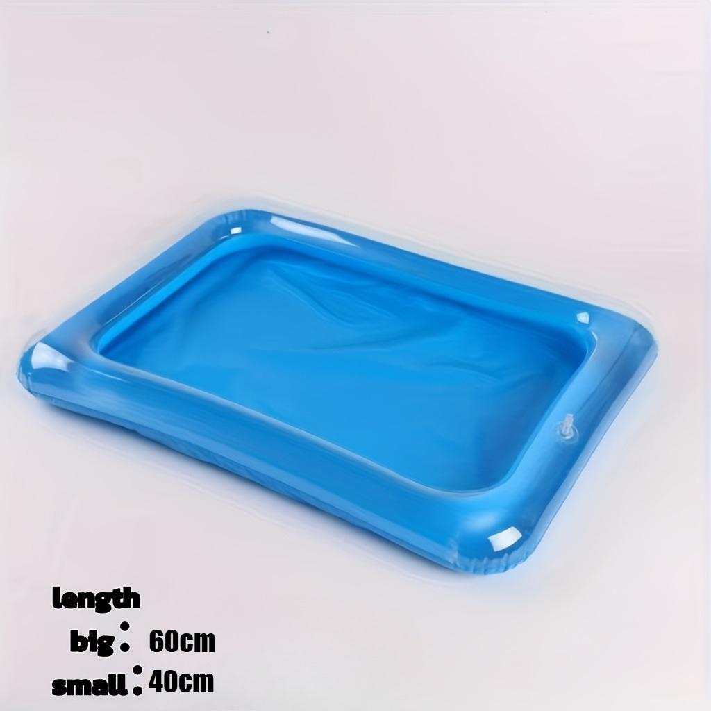Foldable Portable Cleaning Tub, Lightweight Collapsible Basin, Multi-Use Foot Soaking Tub for Pool Care, Indoor & Outdoor Use