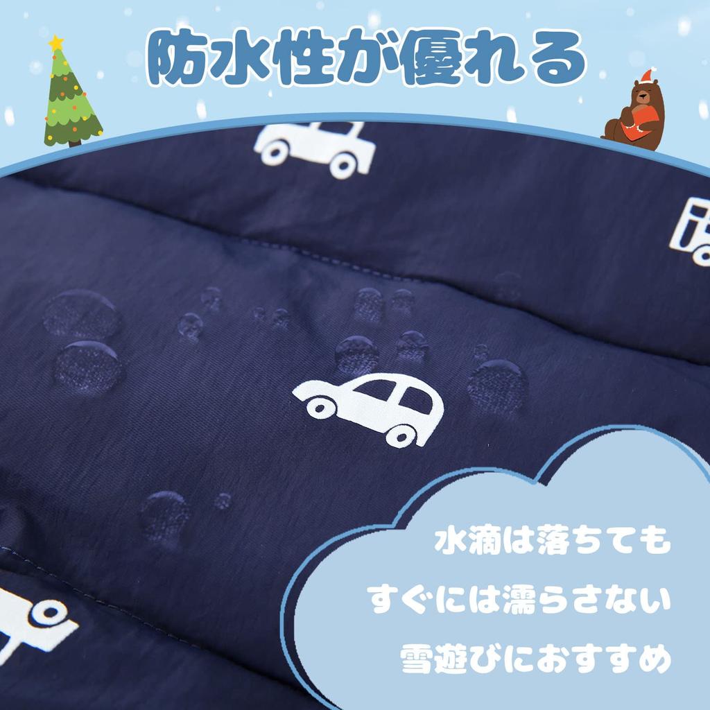 Baby Nest Baby Clothes Jumpsuit Coverall Car Long Sleeve Romper with Hood for Fall and Winter for Boys and Kurua Ages Months Use, Girls, Navy, 6-9