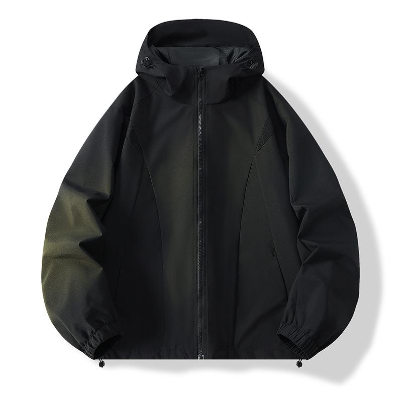 Unisex Autumn/Winter Outdoor Stand-Collar Jacket - Windproof & Waterproof