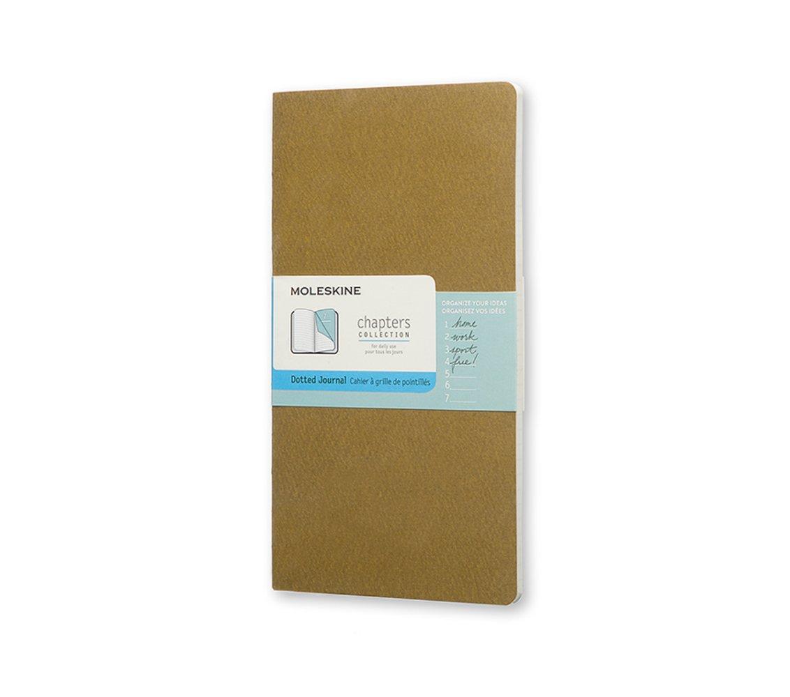 

Moleskine Notebook Chapters Journal Dot Tawny Olive Slim Pocket (Dot Ruled)