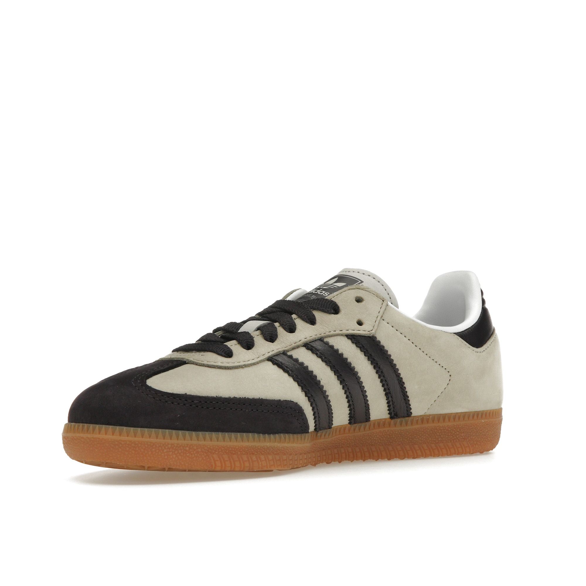 Adidas Samba OG Putty Grey Женские кроссовки Aurora-Черный Серебристый-Металлик IE5835 36⅔ — фото 4