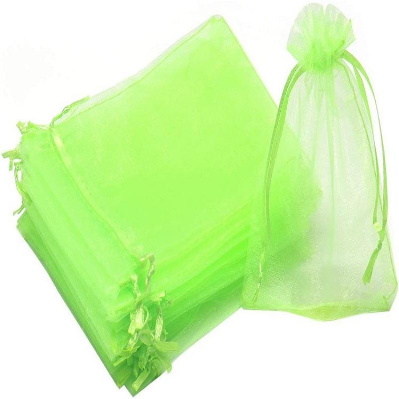 50PC Fruit Grape Protection Bags With Drawstring Fruit Netting Bags for Grapes Mango Veggies Reusable Pest Barrier Plant Bags