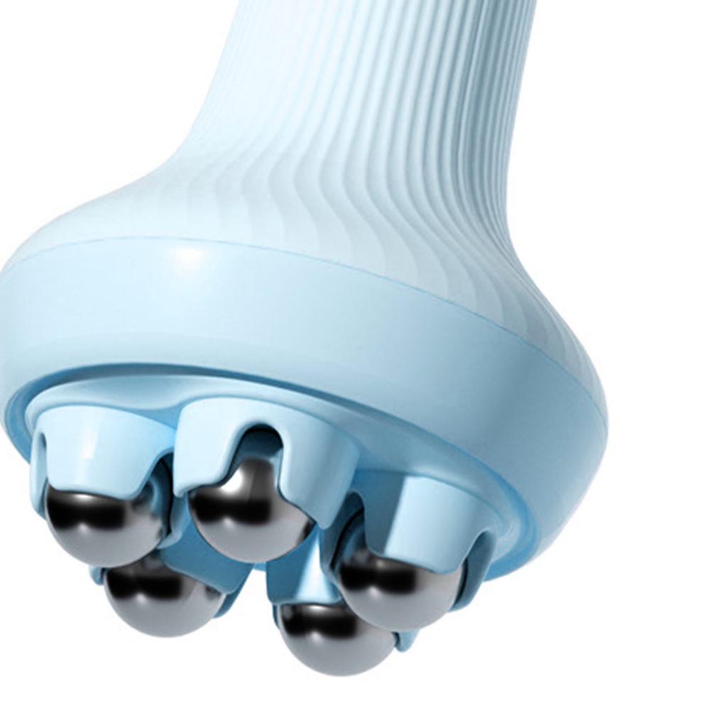 Body Scraping Machine Muscle Relaxing Reduce Fatigue Skin Meridian Dredging Massage Brush Blue