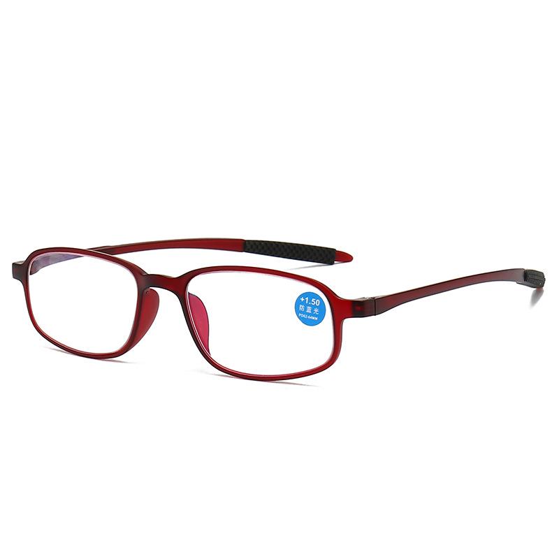 

Складные очки для чтения TR90 с защитой от синего света и чехлами для модных пользователей среднего и пожилого возраста 175