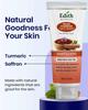 Edith Naturals Kesar Chandan Gesichtswaschmittel, Tiefenreinigung, Aufhellung des Hauttons, Bekämpft Akne und Unreinheiten, Natürlicher Glow, Reduziert Pigmentierung, Für Alle