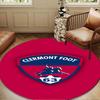 1PC Clermont 63 Design Round Rug for Livingroom,Bedroom, Palyroom, Chair Rug, Area rug, Circle Carpet, Large Size Fan Christmas gift