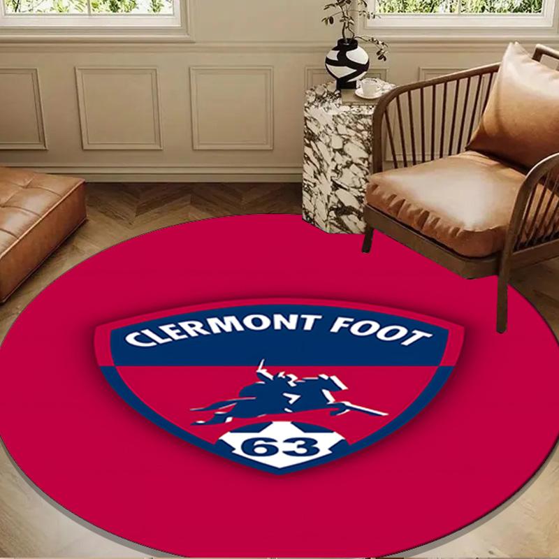 1PC Clermont 63 Design Round Rug for Livingroom,Bedroom, Palyroom, Chair Rug, Area rug, Circle Carpet, Large Size Fan Christmas gift