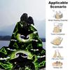 Halloween Night Silhouette Blanket Soft Throw Blanket For Home Bedroom Bed Sofa Travel Office Solid Christmas Blanket
