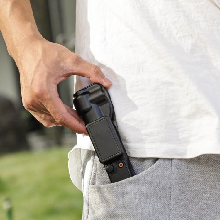 Stoßfester Kameraschutz für Pocket 3 Gimbal-Kameras Reise-Filmausrüstung mit rutschfester Silikon-Innenabdeckung