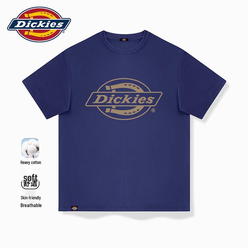Dickies Men's American Trendy Pure Cotton Short-Sleeve T-Shirt B