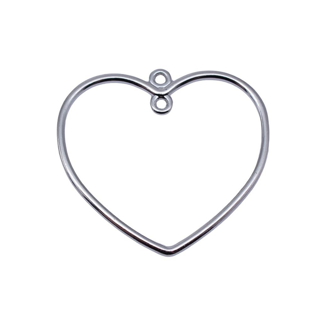 Irregular Oval Frame Connectors Moon Hammered Texture Links For Earring Making