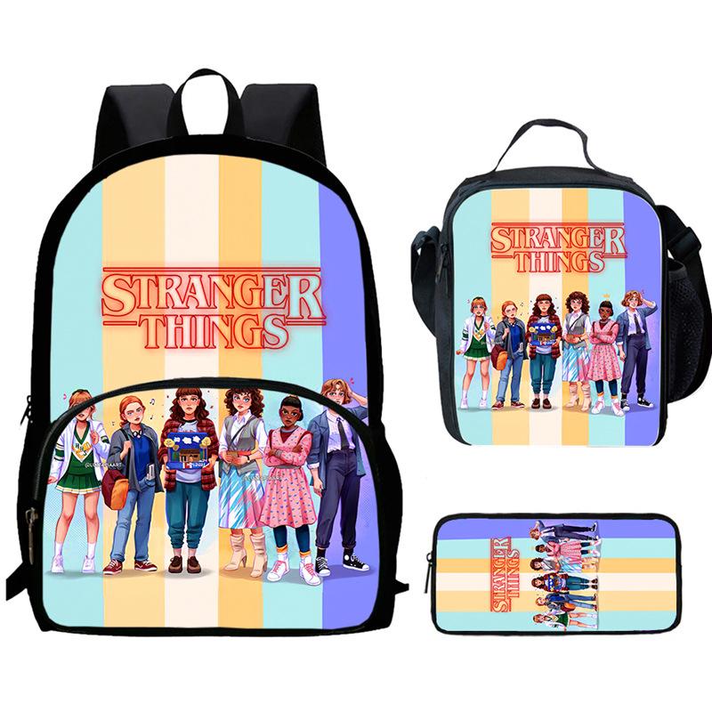 Monster Story Schoolbag High Definition Multi-Function Oxford Lightweight Backpack