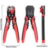 Metric 5-in-1 Automatic Wire Stripper Cutter Pliers for 0.2-10mm² Wires