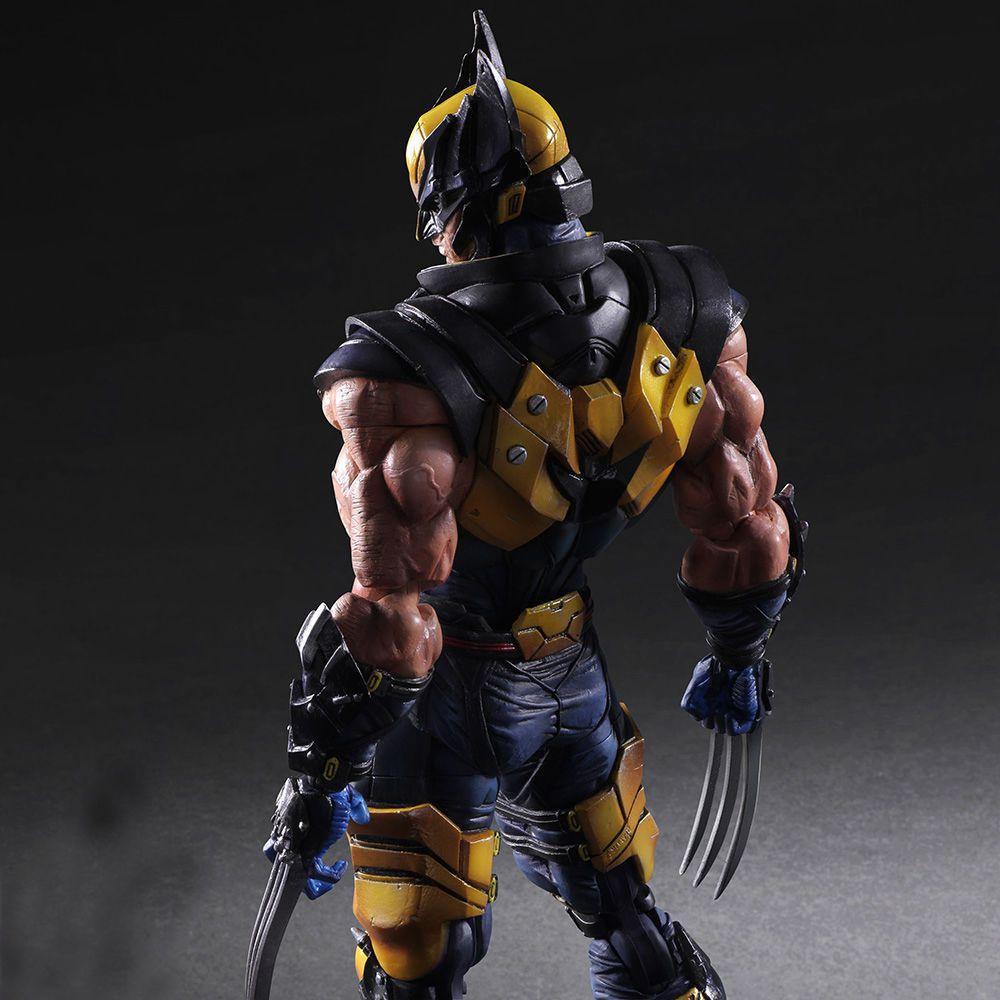 Play Kai Arts Wolverine Variant Square Enix Action Figure Statue Kids Gift Toys