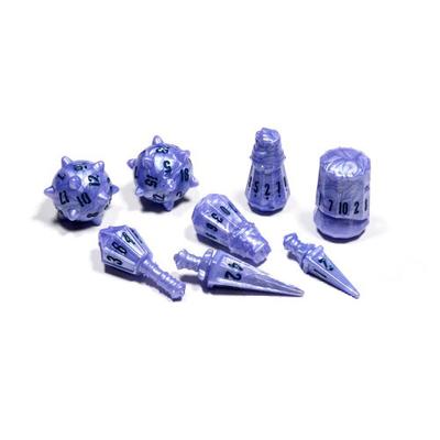 PolyHero Warrior 8 Würfelset (Geisterritter)